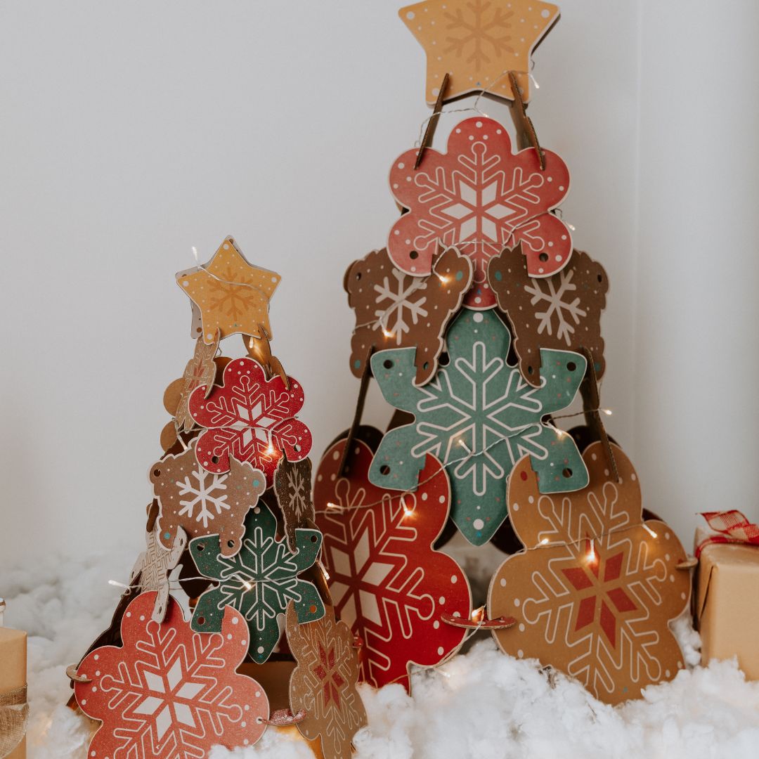 1.3 metres cardboard christmas tree