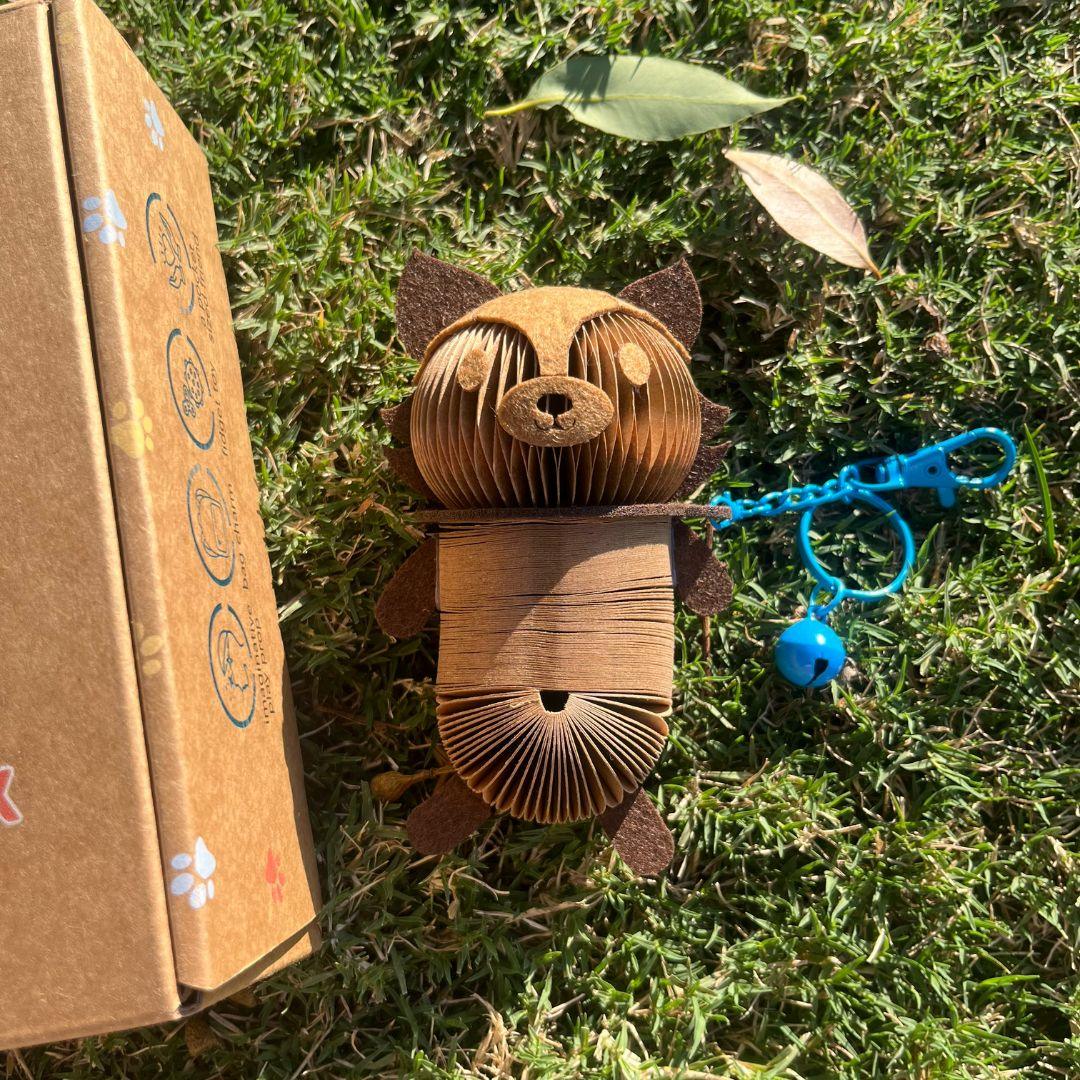 Felix the Fox Paper Slinky Charm - Paper Pops