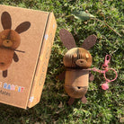 Roxy the Rabbit Paper Slinky Charm - Paper Pops