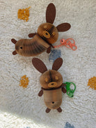 Roxy the Rabbit Paper Slinky Charm - Paper Pops