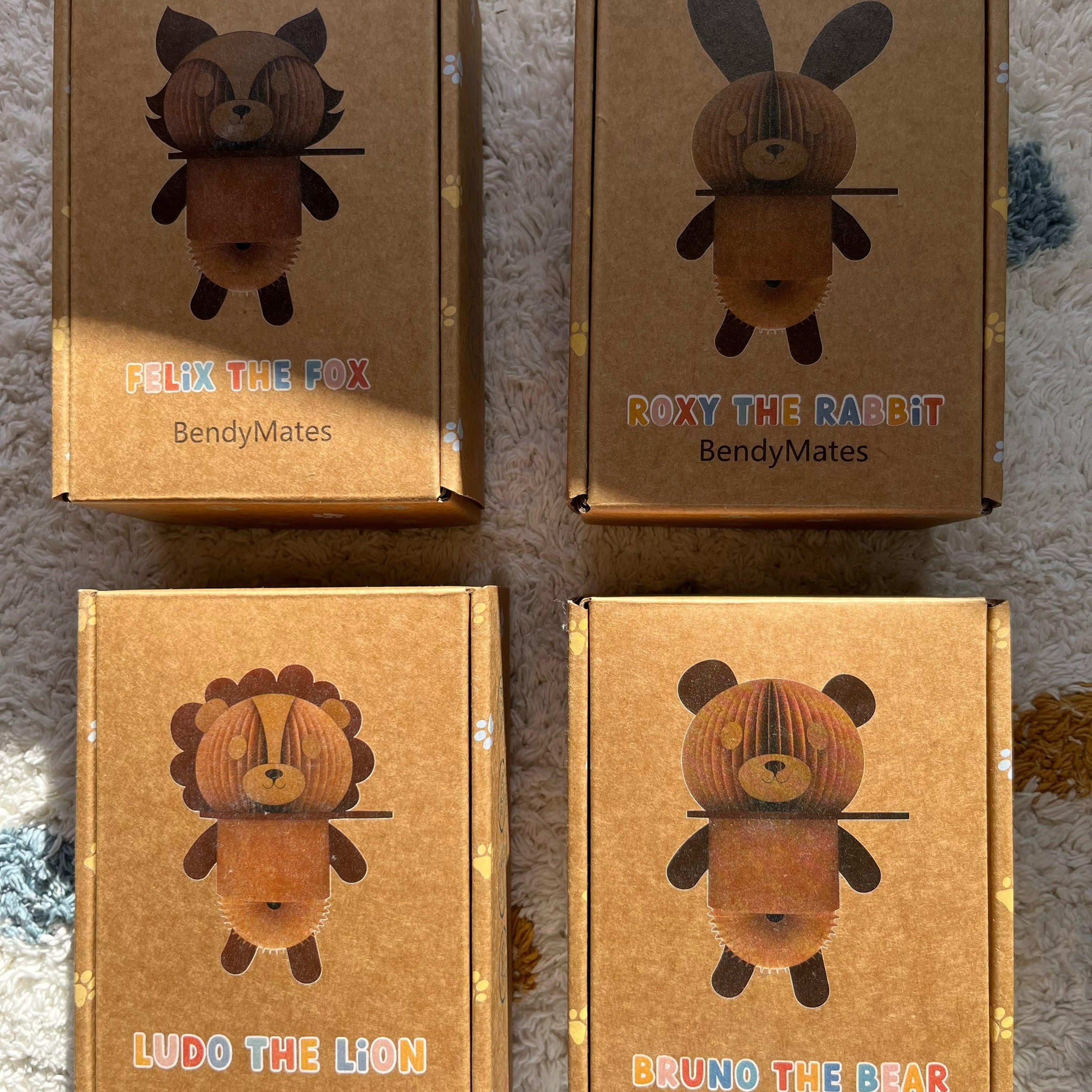 BendyMates Paper Slinky Collection Bundle - Paper Pops