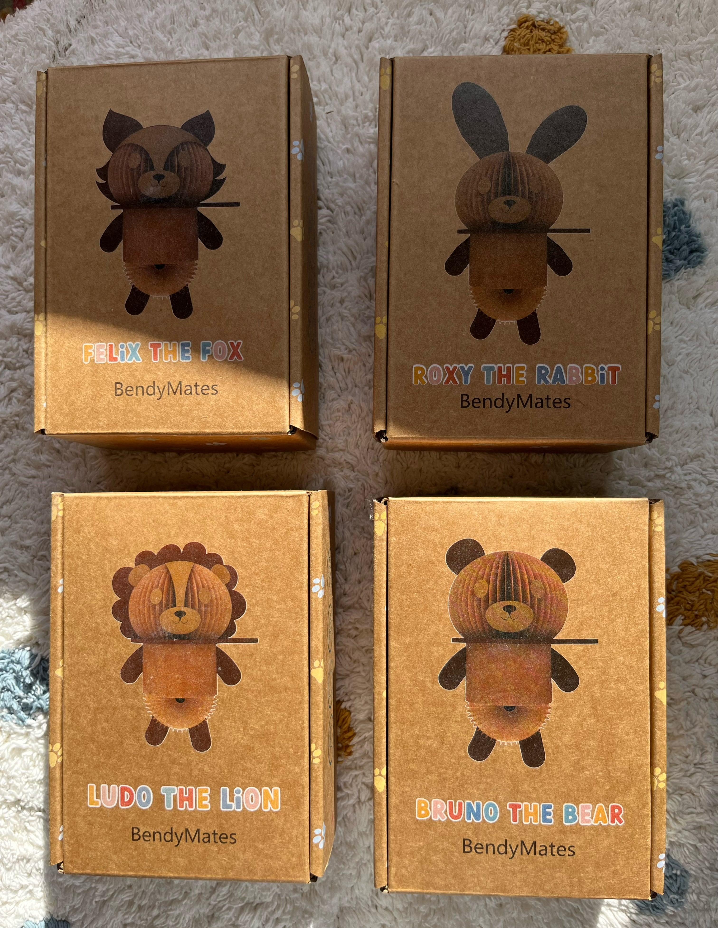 BendyMates Paper Slinky Collection Bundle - Paper Pops