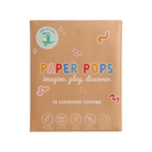 3D Cardboard Dinosaur Costume Kit - Rory the T-Rex - Paper Pops