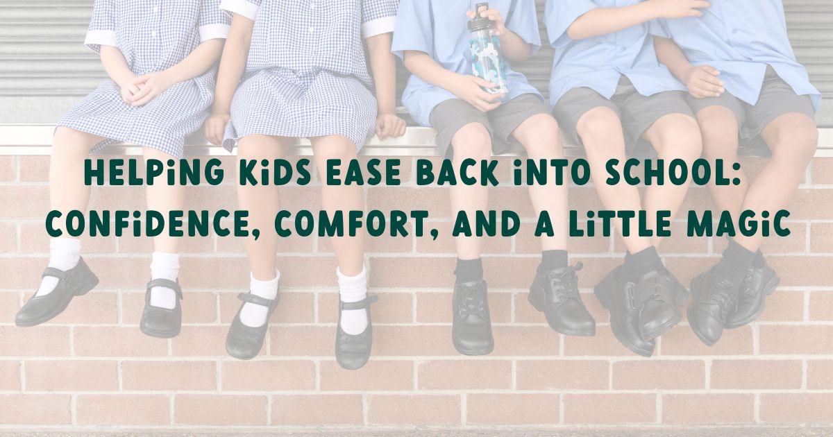 We are ready for school with confidence and courage! - Paper Pops