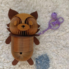 Felix the Fox Paper Slinky Charm - Paper Pops