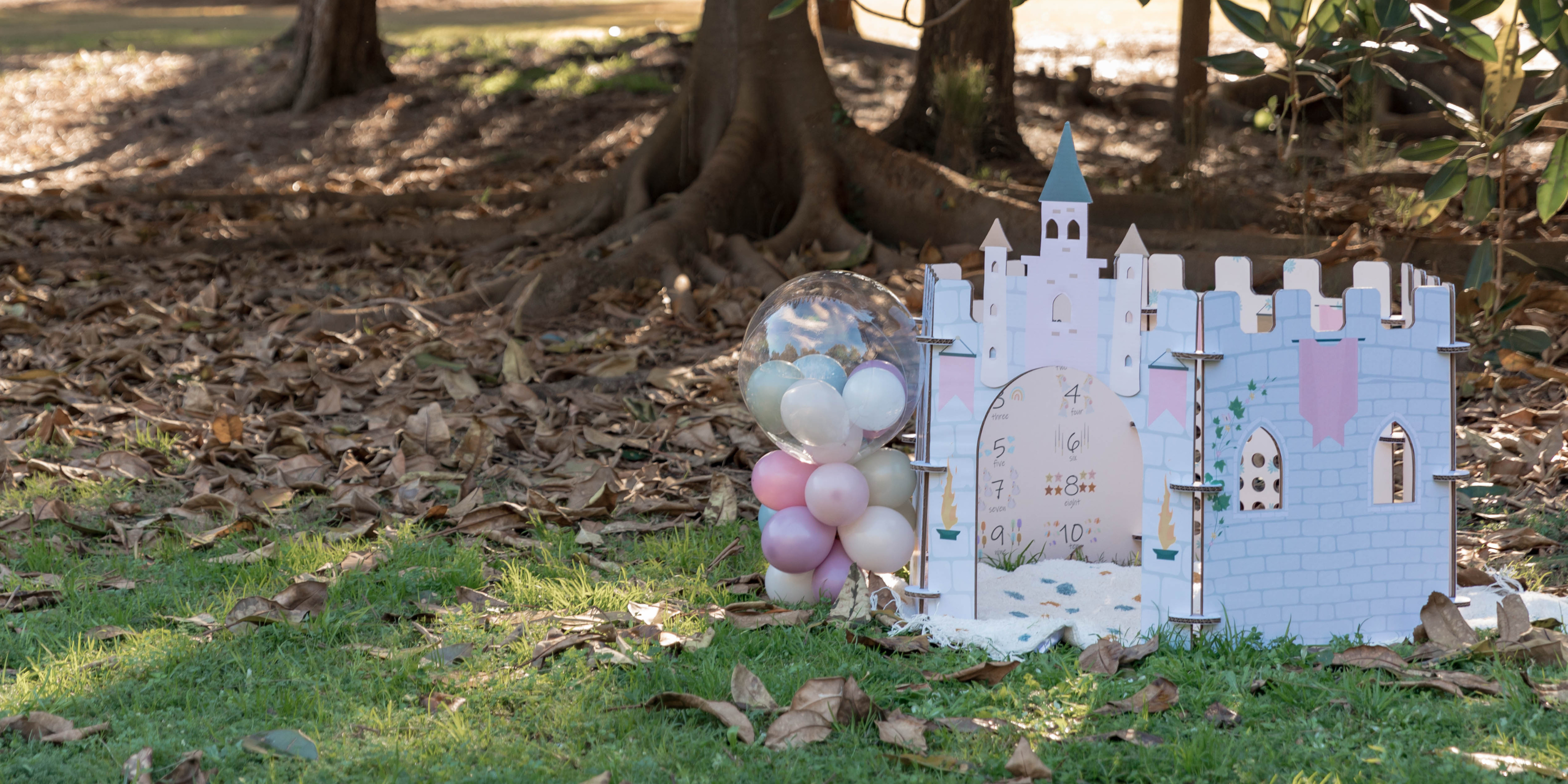 cardboard castle