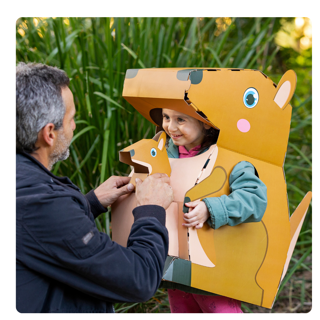 Mila the kangaroo costume