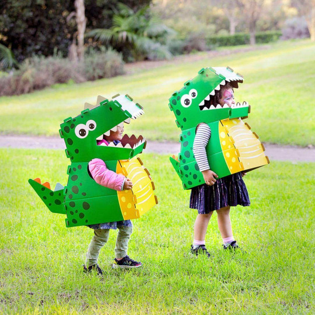 Rory the T-rex Dinosaur cardboard costume