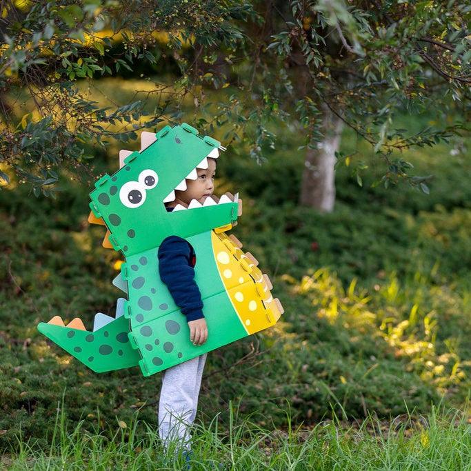 3D Cardboard Dinosaur Costume Kit - Rory the T-Rex cardboard costume